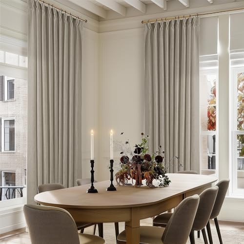 TWODRAPES Burlywood Birch 60 Inch Wide 96 Inch Long Curtain by TWODRAPES