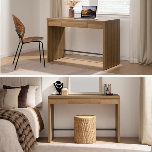 SICOTAS Computer Desk Writing Table, 47-Inch Wooden Study Desk - Image 6