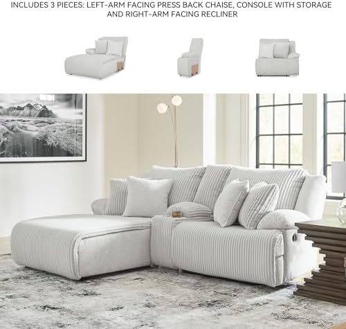 Signature Design by Ashley Reclining Sectional Sofa - Image 6