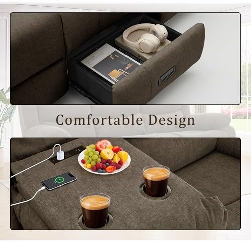 Korser Recliner Sofa, Reclining Loveseat - Image 5