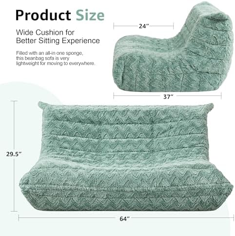 Hobestluk Large Bean Bag Chairs - Image 2
