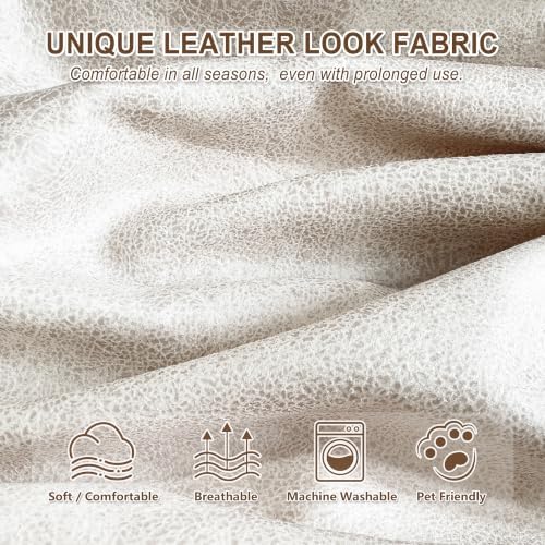 ANARACHON Leather Look Recliner Console Cover - Image 5