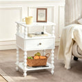 AWASEN White Nightstand, Bed Side Table Bedroom by AWASEN