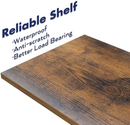 NUMENN Bookshelf, 5 Tier Freestanding Shelving Unit - Image 7