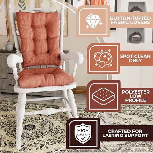 Klear Vu The Gripper Non-Slip Rocking Chair Cushion Set - Image 3