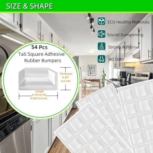 Furnigear Rubber Feet Self Adhesive Pads - Image 2