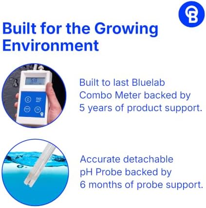 Bluelab Combo Meter for pH, Temperature & Conductivity in Water - Image 4