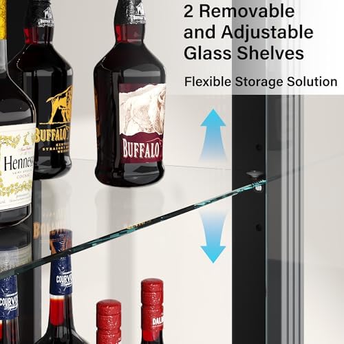 kepptory 71" Arched Display Cabinet - Image 6