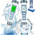 2Pcs Digital PH Meter PH Tester 0.01 High Accuracy Water Quality Tester by FEFURS