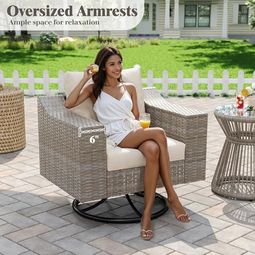 LUXOAK 9-Piece Patio Furniture Set - Image 4