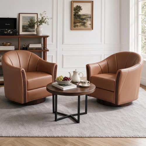 Couchus 2PC Swivel Accent Chair by COUCHUS