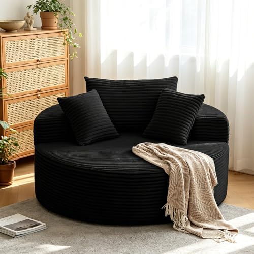 Oversized Chaise Lounge Chair Indoor, Boneless Sleeper Sofa Bed - Image 7
