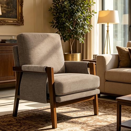 RNKSFX Dark Brown Accent Chairs - Image 6