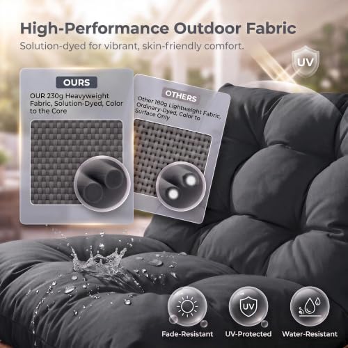 NICESOUL Luxury Double Egg Chair - Image 6