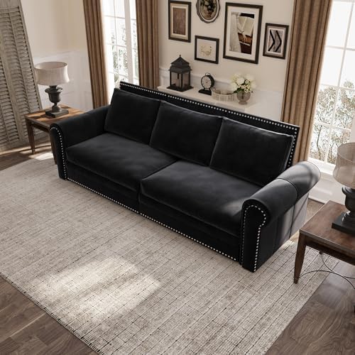 3 in 1 Convertible Sleeper Sofa Bed, 93.7" King Size Sofa Sleeper - Image 3