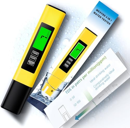 2025 All-New 4 in 1 Tds Meter Digital Water Tester by MEXYBE