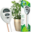 Houseplant Health Meter, 3-in-1 Soil Moisture, Sunlight & pH Testing Tool by HouseplantResourceCenter