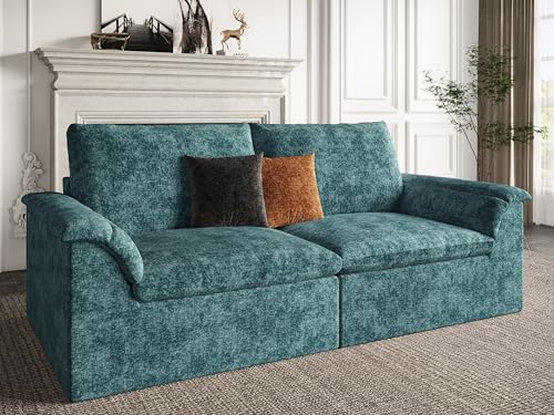 EASE MOOSE Modular Loveseat Sofa, Boneless Couches - Image 5
