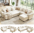 107.8" Oversized Modular Sectional Sofa by WorthFurni