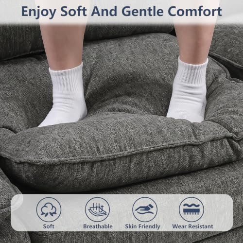 U Shaped Modular Sectional Couch, Comfy Sofa - Image 5