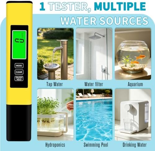 4-in-1 TDS Meter, Digital Water Quality Tester - Image 5