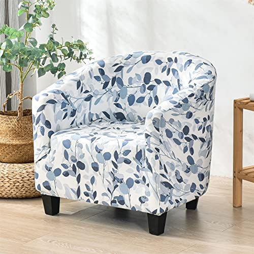MIFXIN Tub Chair Slipcover 1 Piece High Stretch Club Chair Cover Elastic Barrel - Image 5