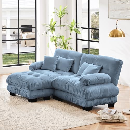 Modular Sectional Sofa for Living Room, 94.4" L-Shaped Comfy Couch - Image 3