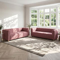81" Velvet Sofa Mid Century Modern Couch by STORFENBOR