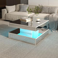 HedoAjim LED Coffee Table with Lights by HedoAjim