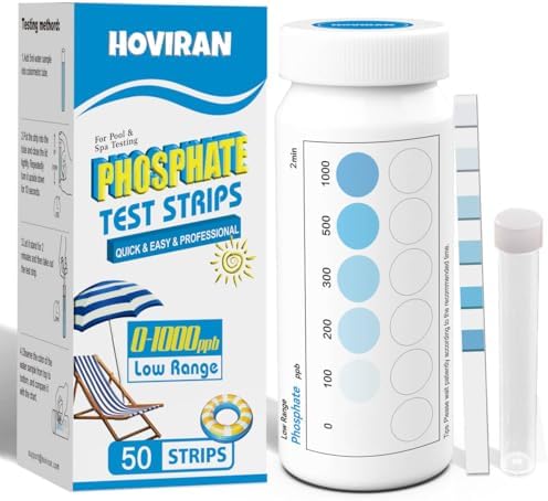 Phosphate Test Kit, Pool Phosphate Test Kit, 50 ct by HOVIRAN