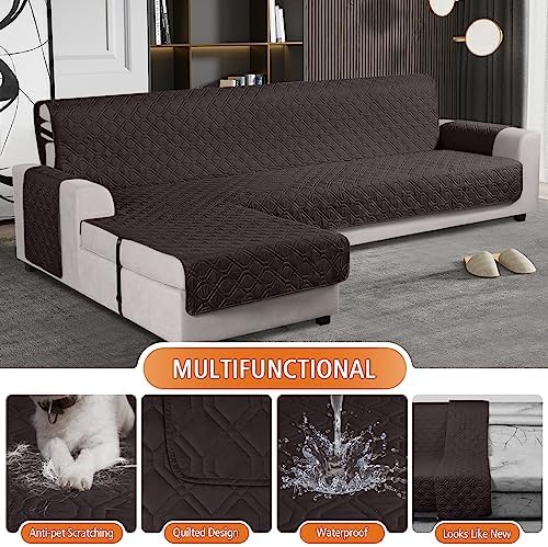 VANSOFY Sectional Couch Covers, L Shaped Sofa Slipcover - Image 4