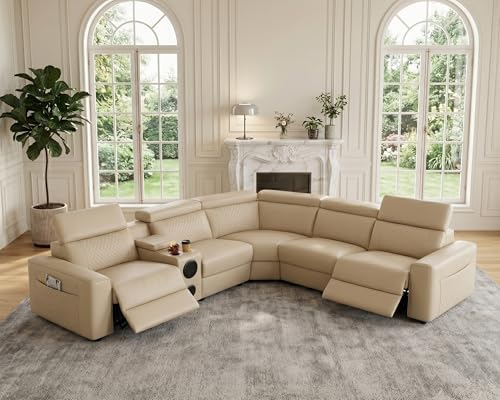 Power Recliner Sectional Sofa by Ocsttasofa