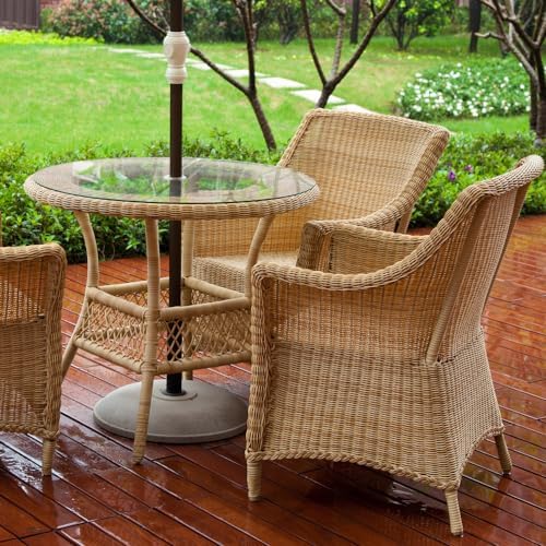 Dulles Glass 42" Round Patio Table Replacement Glass Top - Image 2