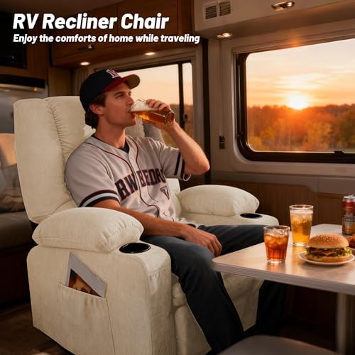 Oversized Swivel Rocker Recliner Chair - Image 6