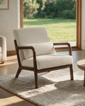 Garvee Mid Century Accent Chair, Upholstered Armchair by Garvee