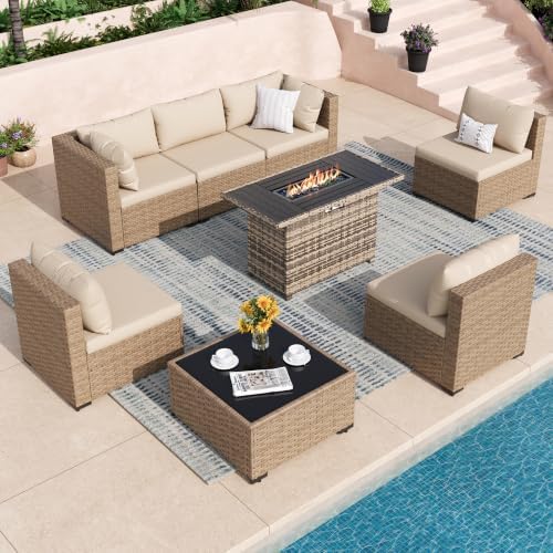 8 Piece Patio Furniture Set by VonzoyHome