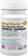 Industrial Test Systems WaterWorks 480023 Free Chlorine Test Strip, 5 Second by IndustrialTestSystems