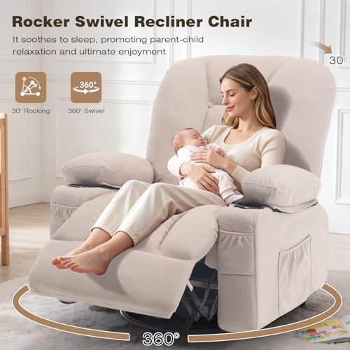 Rocking Recliner Chair for Nursery - Image 4