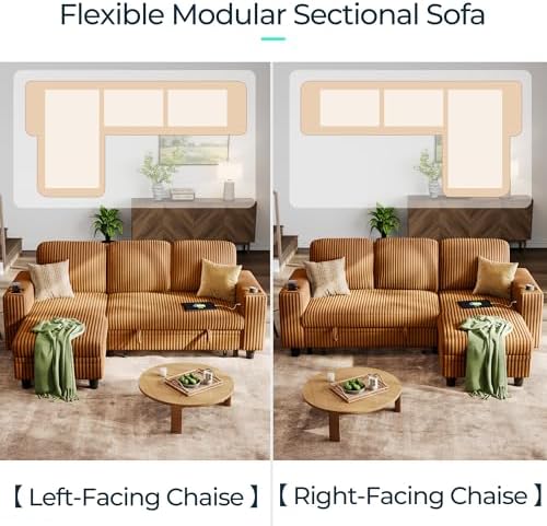 LINSY HOME Sectional Couches for Living Room - Image 6