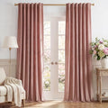 StangH Dusty Pink Velvet Curtains by StangH