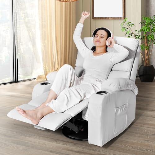 LAFWELL Rocking Recliner Chair, Massage Rocker Recliner Chair - Image 2