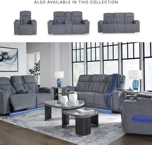Signature Design by Ashley RiverTest Power Reclining Sofa, Easy View Adjustable - Image 5