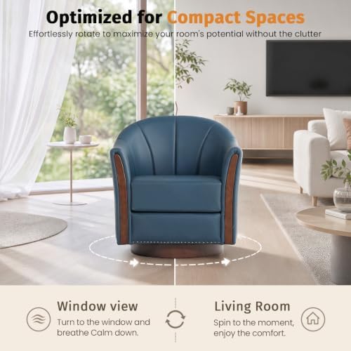 Couchus 2PC Swivel Accent Chair - Image 3