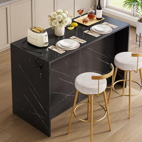 ONBRILL Kitchen Island with 2 Storage Cabinets & 4 Drawers - Image 3