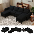 110" Modular Sectional Sofa by BULAIMEIKEEY