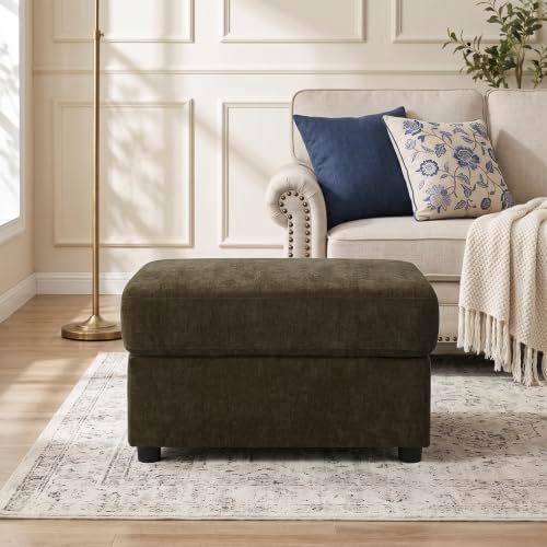 31'' Modern Chenille Ottoman for Sectional Sofa by ACMEASE