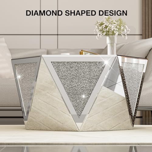 IKIFLY Mirrored Coffee Table - Image 5