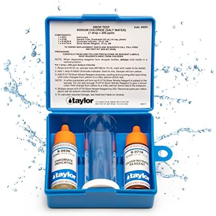 Taylor Technologies K-1766, Pool and Spa Drop Test Kit by Taylor