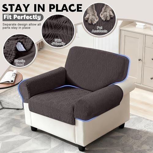 VANSOFY Stretch Couch Cushion Covers - Image 4