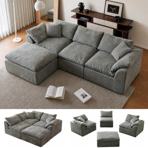 Cloud Couch Sectional, Boneless Modular Sofa by Unknown